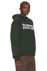 Museum of Peace and Quiet Campus Hoodie in Forest, view 2, click to view large image.