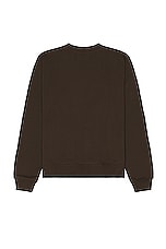 Museum of Peace and Quiet Place Sweater in Brown, view 2, click to view large image.