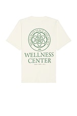 Museum of Peace and Quiet Wellness Center T-Shirt in Bone, view 1, click to view large image.