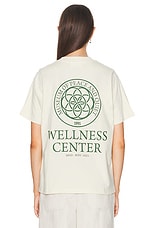 Museum of Peace and Quiet Wellness Center T-Shirt in Bone, view 3, click to view large image.