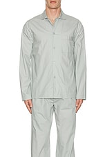 Museum of Peace and Quiet Lounge Pajama Shirt in Sage, view 3, click to view large image.