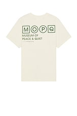 Museum of Peace and Quiet Simple Living T-Shirt in Bone, view 1, click to view large image.