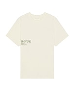 Museum of Peace and Quiet Simple Living T-Shirt in Bone, view 2, click to view large image.
