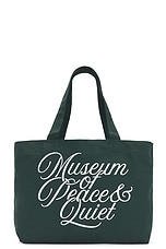 Museum of Peace and Quiet Scribe Tote Bag in Pine, view 1, click to view large image.