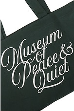 Museum of Peace and Quiet Scribe Tote Bag in Pine, view 6, click to view large image.