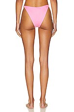 Monica Hansen Beachwear Icon Bikini Bottom in Pink Panther, view 3, click to view large image.
