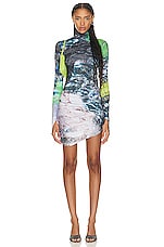 Maisie Wilen Orbit City Dress in Litho, view 1, click to view large image.
