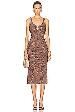 Maisie Wilen Lady Miss Dress in Wood, view 1, click to view large image.