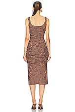 Maisie Wilen Lady Miss Dress in Wood, view 3, click to view large image.