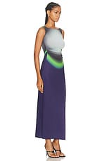 Maisie Wilen Software Long Dress in Glow, view 2, click to view large image.