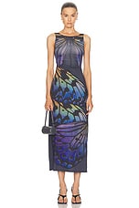 Maisie Wilen Software Long Dress in Night, view 1, click to view large image.