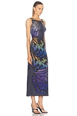 Maisie Wilen Software Long Dress in Night, view 2, click to view large image.