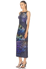 Maisie Wilen Software Long Dress in Night, view 3, click to view large image.