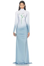 Maisie Wilen Orbit City Gown in Orchid, view 1, click to view large image.