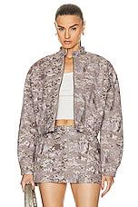 Maisie Wilen Argon Jacket in Camo, view 2, click to view large image.