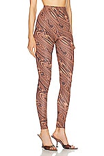 Maisie Wilen Body Shop Legging in Wood, view 2, click to view large image.