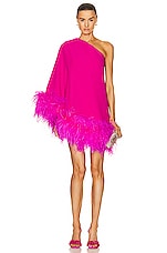 The New Arrivals by Ilkyaz Ozel Marlene Dress in Hot Pink, view 1, click to view large image.