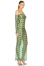 The New Arrivals by Ilkyaz Ozel Moss Dress in Jade Imperial, view 2, click to view large image.