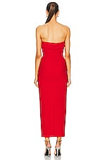 The New Arrivals by Ilkyaz Ozel Rhea Dress in Pedro Red, view 3, click to view large image.