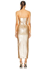 The New Arrivals by Ilkyaz Ozel Paloma Dress in L'heure D'or, view 3, click to view large image.