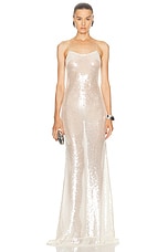 The New Arrivals by Ilkyaz Ozel Gwyneth Gown in Lily White, view 1, click to view large image.