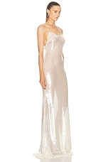 The New Arrivals by Ilkyaz Ozel Gwyneth Gown in Lily White, view 2, click to view large image.