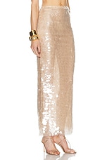 The New Arrivals by Ilkyaz Ozel Sirena Skirt in Nue Au Soleil, view 2, click to view large image.