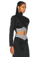 The New Arrivals by Ilkyaz Ozel Agnes Top in Noche Hippie, view 2, click to view large image.
