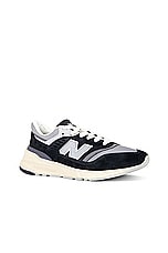 New Balance 997R in Black & Shadow Grey, view 2, click to view large image.