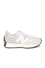 New Balance 327 in Sea Salt & Raincloud, view 1, click to view large image.