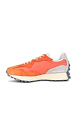 New Balance 327 in Gulf Red & Sun Glow, view 5, click to view large image.