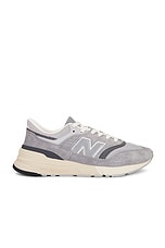 New Balance 997r in Shadow Grey & Rain Cloud, view 1, click to view large image.