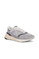 New Balance 997r in Shadow Grey & Rain Cloud, view 2, click to view large image.