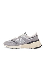 New Balance 997r in Shadow Grey & Rain Cloud, view 5, click to view large image.