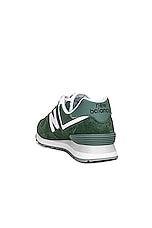 New Balance New Balance U574V2 in GREEN & WHITE, view 3, click to view large image.