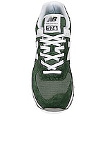 New Balance New Balance U574V2 in GREEN & WHITE, view 4, click to view large image.