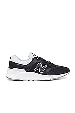 New Balance 997 Sneaker in Black & White, view 1, click to view large image.