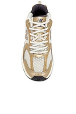 New Balance MR530 Sneaker in Turtledove & Gold Metallic , view 4, click to view large image.