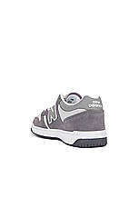 New Balance BB480 in Castlerock, Shadow Grey, & Raincloud, view 3, click to view large image.