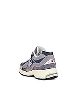 New Balance 2002r in Navy & Castlerock, view 3, click to view large image.