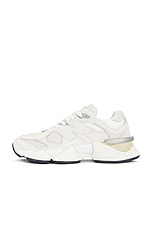 New Balance 9060 Sneaker in Sea Salt, Moonbeam, Turtledove & Silver Metallic, view 5, click to view large image.