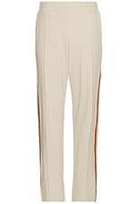 Nicholas Daley Track Pant in Sienna, Oatmeal, & Ecru, view 1, click to view large image.