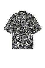 Nicholas Daley Aloha Shirt in Zebra Swirl, view 2, click to view large image.
