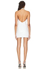 Nue Studio Glaze Dress in Optic White, view 3, click to view large image.