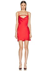 Nue Studio for FWRD Venus Mini Dress in Red, view 1, click to view large image.