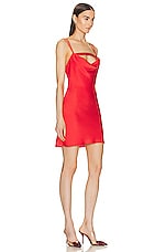 Nue Studio for FWRD Venus Mini Dress in Red, view 2, click to view large image.