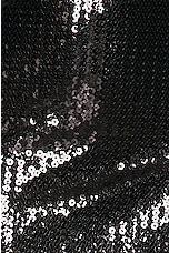 Nensi Dojaka Midi Pencil Skirt in Black, view 6, click to view large image.