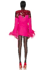 NERVI Pami Dress in Fuchsia, view 4, click to view large image.
