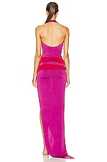 NERVI Lucrezia Dress in Purple, view 4, click to view large image.
