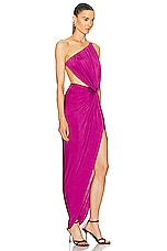 NERVI For Fwrd Luce Dress in Purple, view 2, click to view large image.